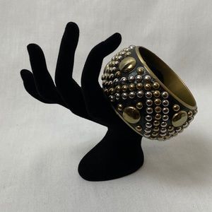 👻Black/Brass/Silver Bracelet